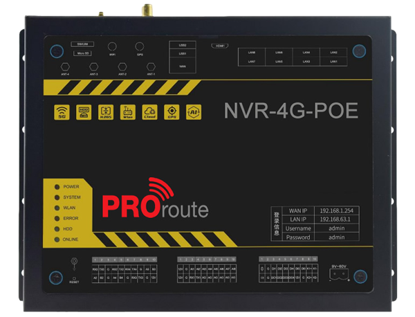 PRO-NVR-4G POE 5G Router
